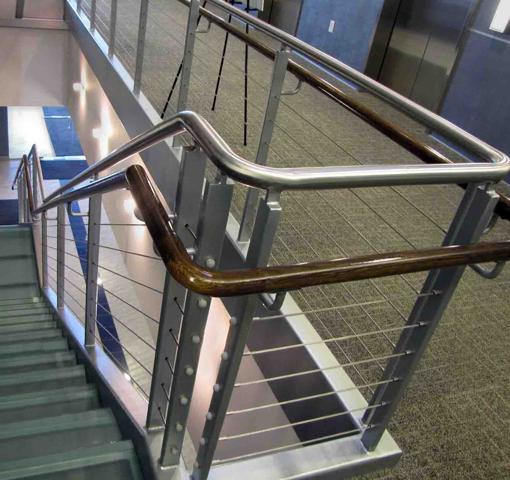 Custom Metal Handrails - Stairs | Pinnacle Metal Products